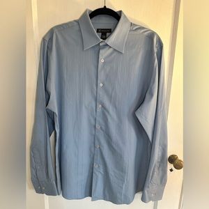 INC Men’s dress shirt Blue Size Large